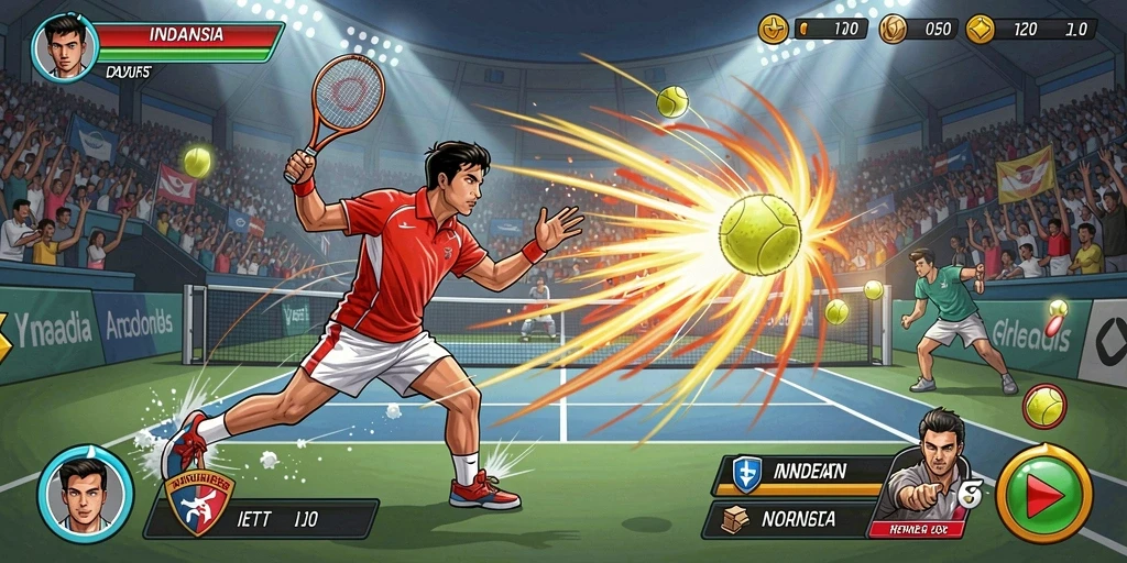 Screenshot ketiga menunjukkan berbagai karakter yang bisa dipilih.
