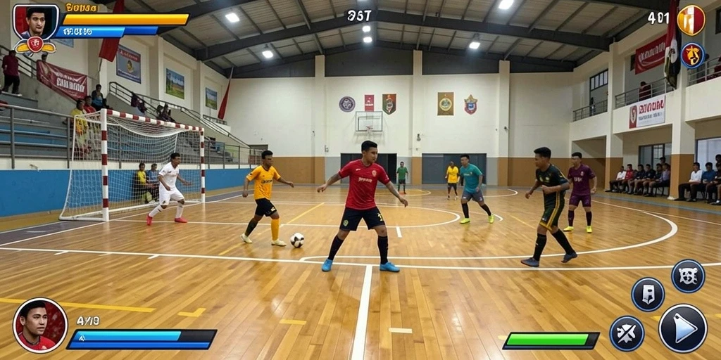 Level yang beragam dan penuh tantangan.
