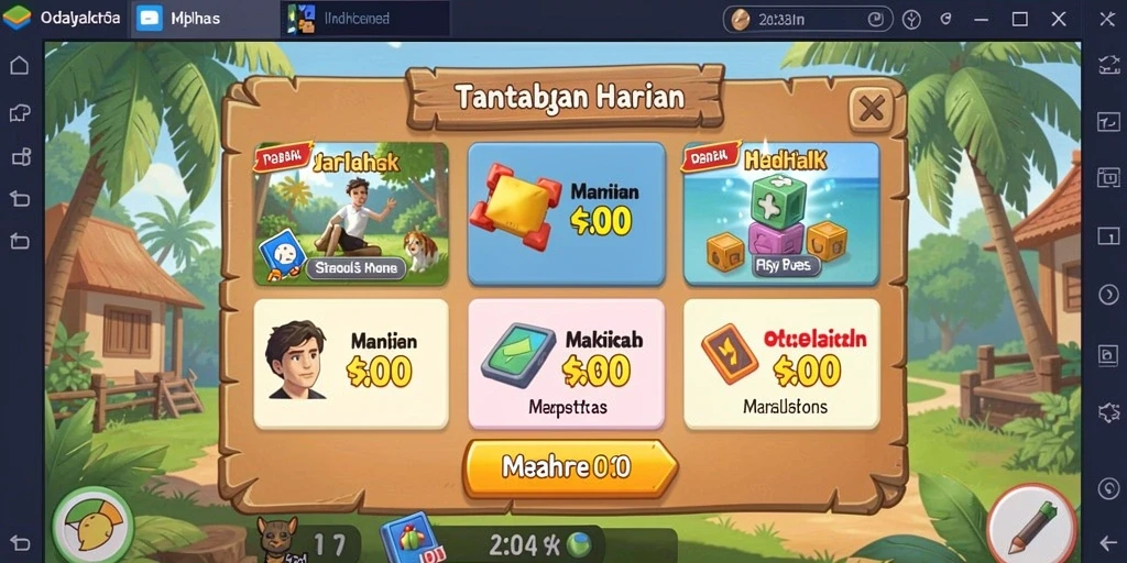 Level-level menantang yang penuh dengan rintangan seru.