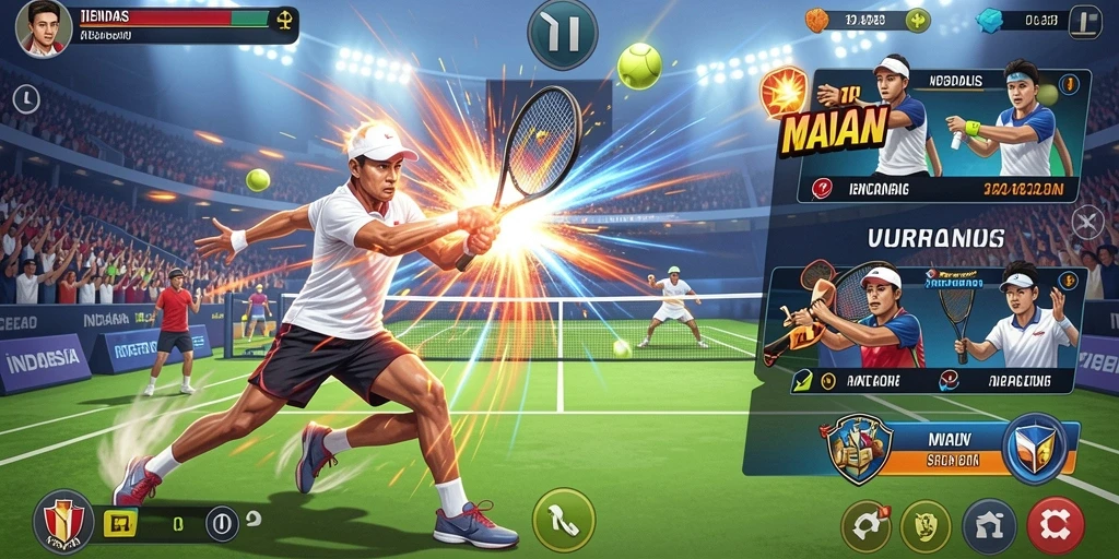 Fitur power-ups yang membantu pemain.